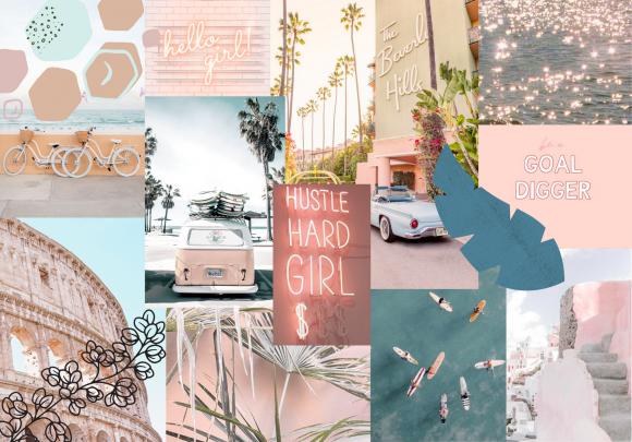 Awesome Macbook Wallpaper Aesthetic Collage Desktop Wallpaper Free
