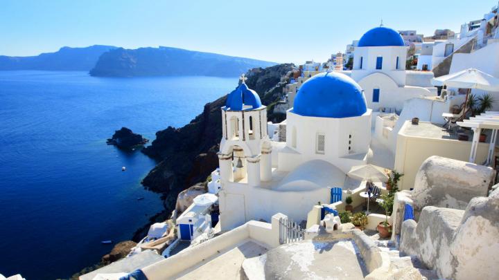 [40+] Santorini Greece Desktop Wallpaper 