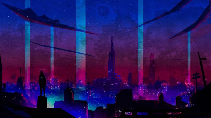 Cyberpunk Macbook Wallpaper 4k