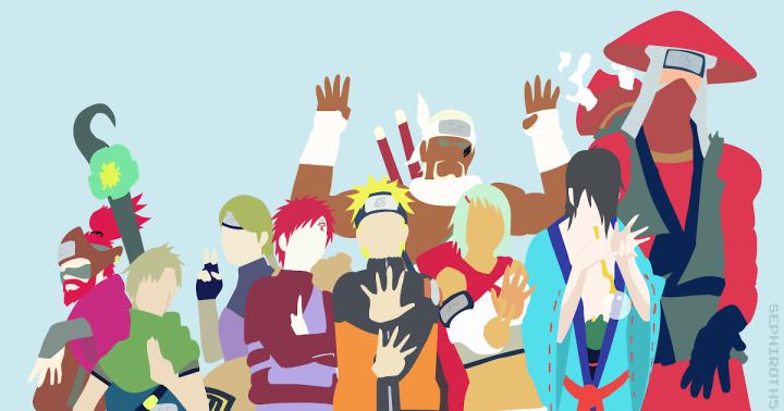 Naruto Minimalist Wallpaper 4K