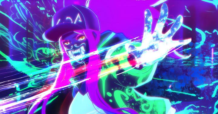 Anime Neon Wallpaper 4k - Anime Wallpaper HD