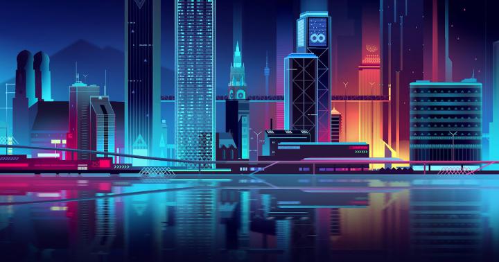 Neon Rgb Wallpaper 4K \/ 4k Resolution Neon Wallpaper Hd Neon Edge 