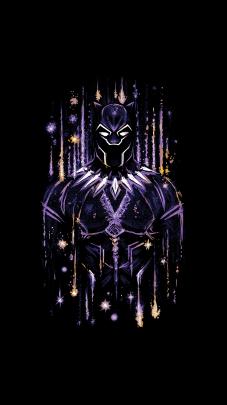 4k resolution neon wallpaper hd: Black Panther Neon Wallpaper 4k