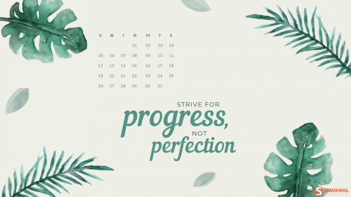 October 2021 Calendar Desktop Wallpaper - Keepingup With Thegreen