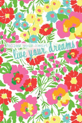 Preppy Desktop, iPhone, iPad, and FB Wallpaper - Carly the Prepster