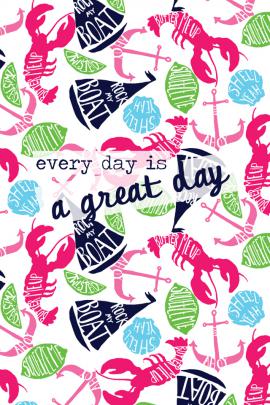 Preppy Desktop, iPad, iPhone, FB Wallpaper - Carly the Prepster