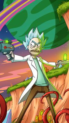 Angelanne: Iphone 7 Rick And Morty Wallpaper 4k