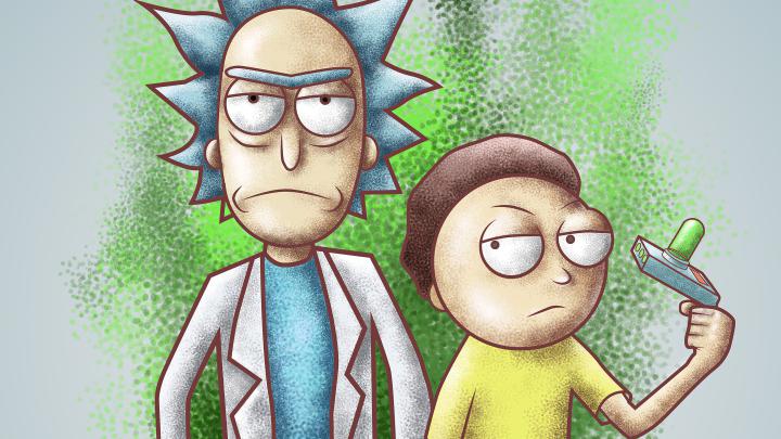 Rick And Morty Wallpaper 4K \/ 1920x1080 Pennyrick And Georgy Laptop 