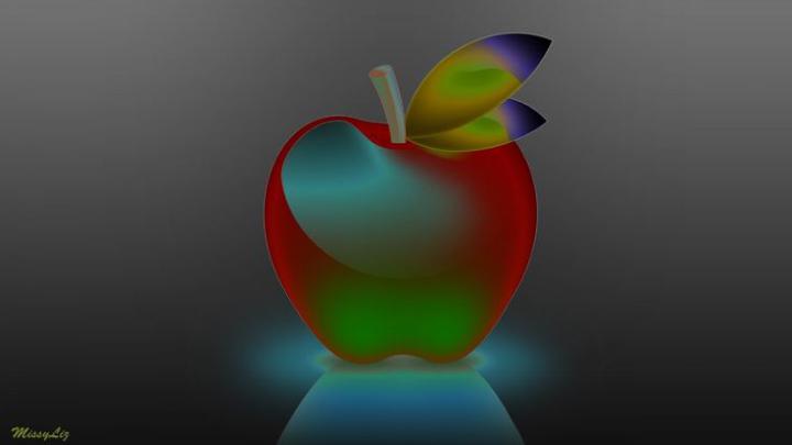 Funny apple (1920x1080, apple) via www.allwallpaper.in | Apple 