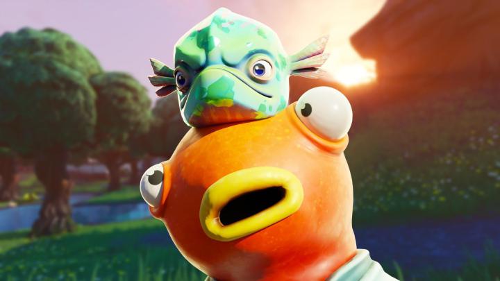 Fortnite Fish Skin Wallpapers
