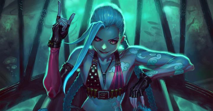 Jinx League Of Legends Wallpaper HD 1920x1080 League Of Legends 