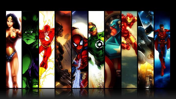 DC Marvel Superheroes Wallpaper (58+ images)