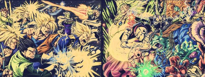 Dragon Ball Z Dual Screen Wallpapers - Top Free Dragon Ball Z Dual 