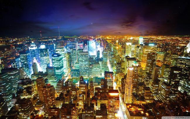Free download New York City At Night 2 Wallpaper 1920x1080 New York 