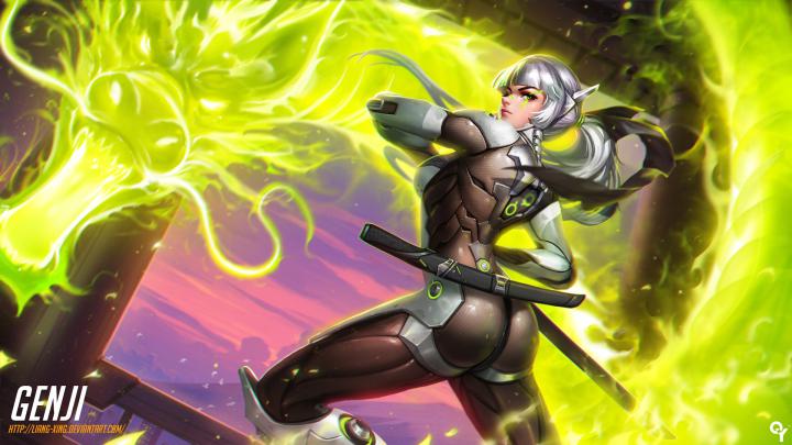 Genji Overwatch wallpaper \u00b7\u2460 Download free beautiful full HD 