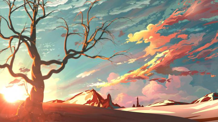 Anime Scenery 4k Wallpapers