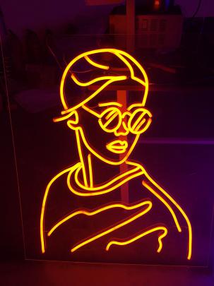 Aesthetic Neon Sign Art - 1536x2048 - Download HD Wallpaper - WallpaperTip