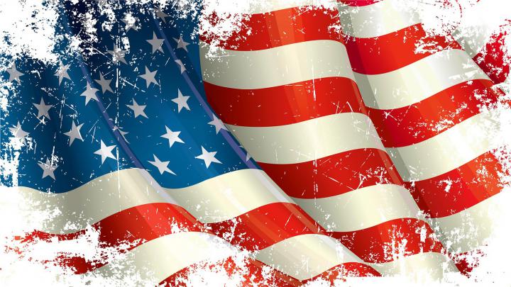 American Flag In A Grunge Desktop Backgrounds Free Download 2560x1440 