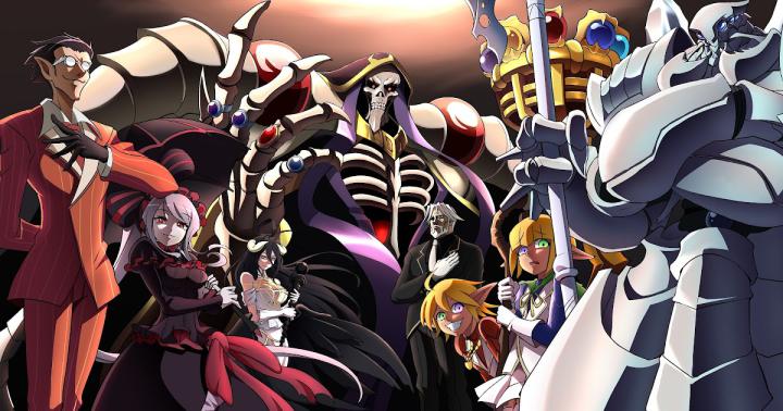 Anime Wallpaper 1920X1080 Overlord \/ 4545489 Ainz Ooal Gown Anime Girls 