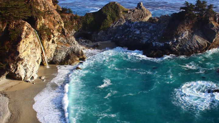 Big Sur is a rugged stretch of California\u2019s central coast HD Wallpaper 