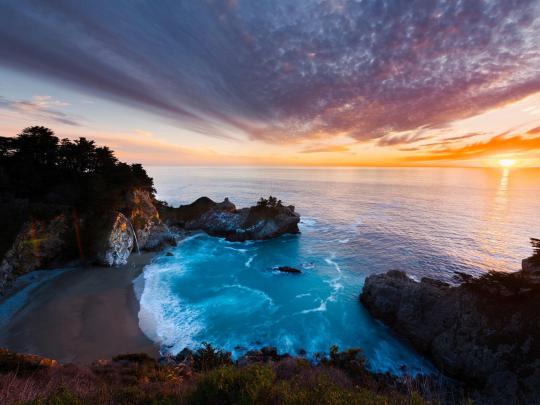Coast of Big Sur, California Fondo de pantalla HD | Fondo de Escritorio 