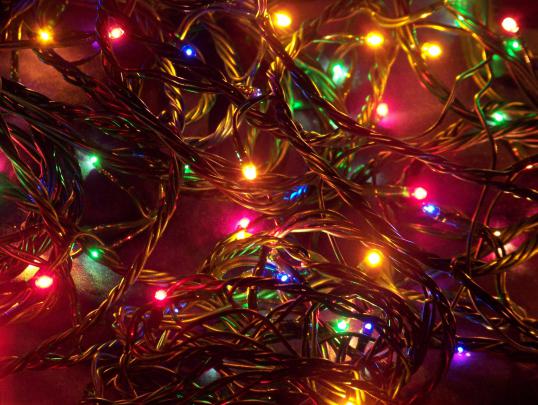 Christmas Lights Desktop Wallpaper