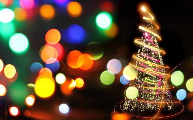 Free HD Christmas Lights Wallpapers