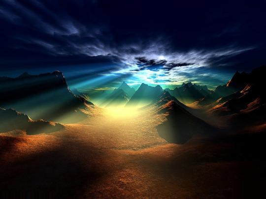 hd wallpapers for desktop: 3d cool scenery wallpapers