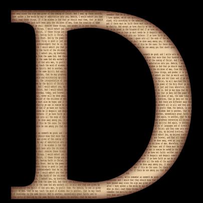 letter D PNG