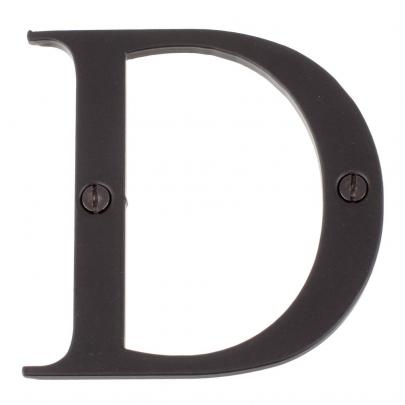 Steel Door Letter D | Door Furniture | Door Accessories | Jim Lawrence