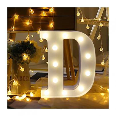Alphabet Marquee Light Letter D | Singapore Prop Rental - Dreamscaper