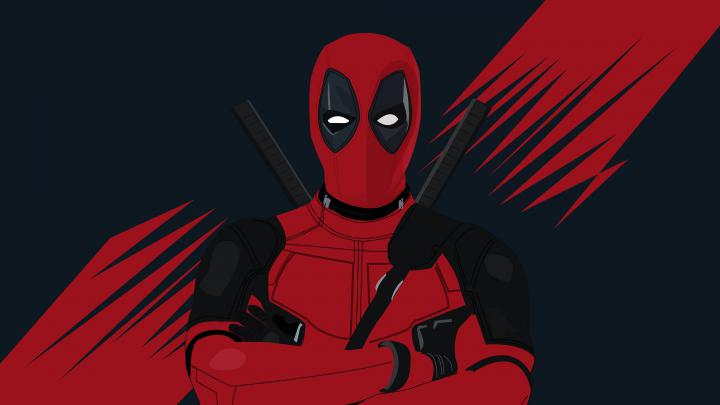 4k Deadpool Minimal 2019 superheroes wallpapers, hd-wallpapers, digital 