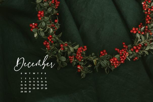 December Desktop and Mobile Wallpaper - sonrisastudio.com