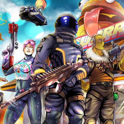 Fortnite Art Wallpapers