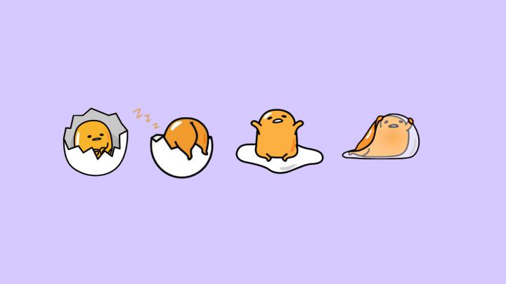 G R A C E \u2014 gudetama desktop wallpaper by me on canva