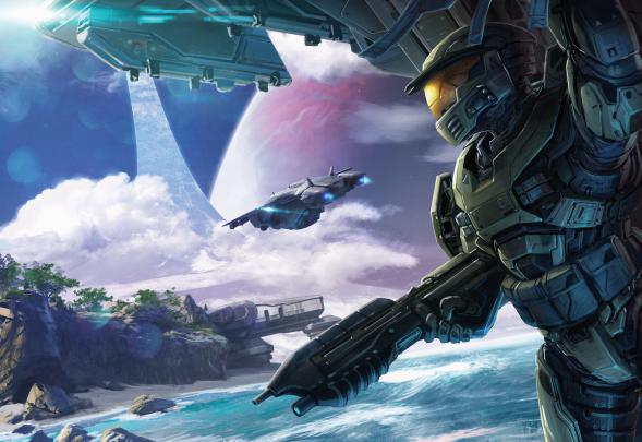 Halo Conflict Artwork 5k, HD Games, 4k Wallpapers, Images, Backgrounds 