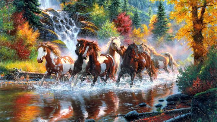 Vastu 7 Horse Hd Wallpapers 1920x1080