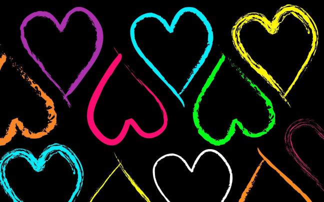 Neon Hearts Wallpapers