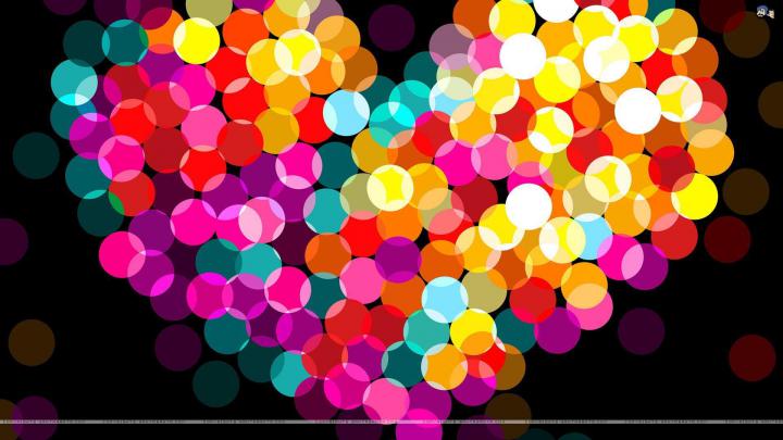 Colorful Hearts Wallpapers