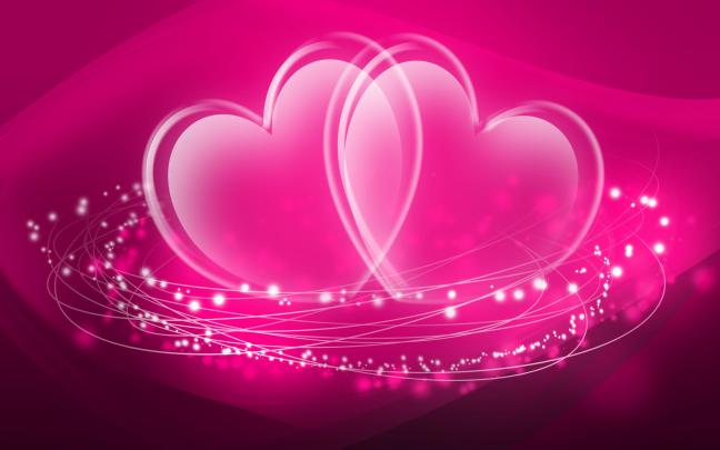 Pink Heart Backgrounds \u00b7\u2460 