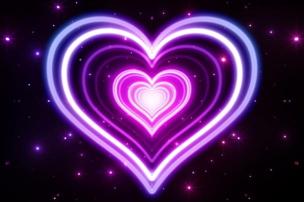 Neon Heart Wallpapers
