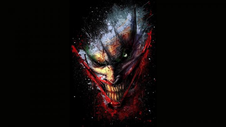 Scary Joker Wallpaper \u00b7\u2460 