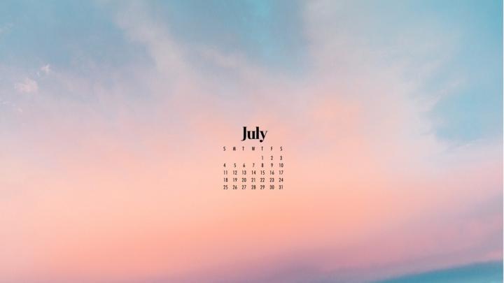 July Calendar Wallpaper - 80 Best Styles For Your Desktop Or Phone 