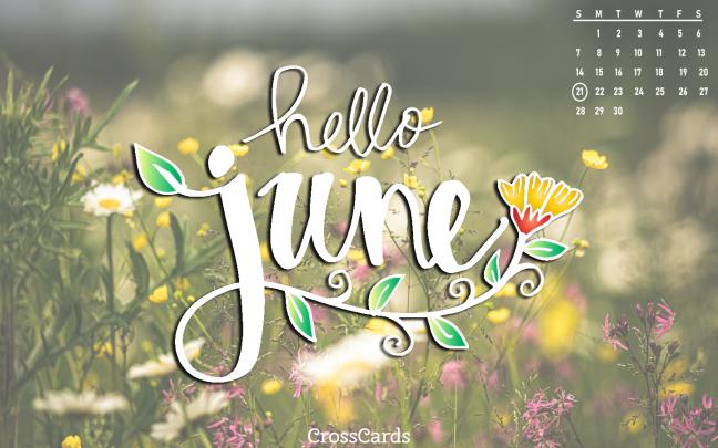 Beautiful June Desktop \u0026 Mobile Wallpaper - Free Backgrounds