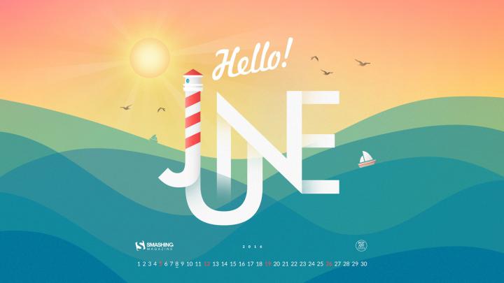 Desktop Wallpapers Calendar June 2018 (52+ images)
