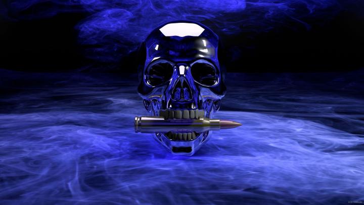 Skull Wallpapers for Desktop \u00b7\u2460 