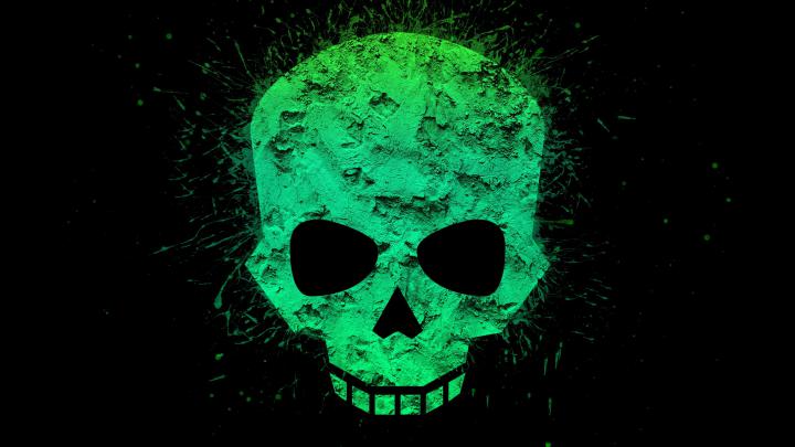 Green Skull Desktop Wallpapers