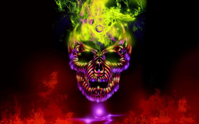 Dark Skull HD Wallpaper | Background Image | 2560x1600