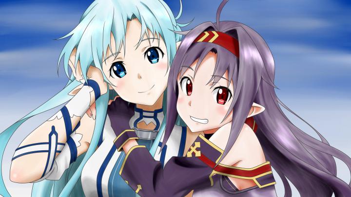 Sword Art Online (SAO) wallpapers 2560x1440 desktop backgrounds