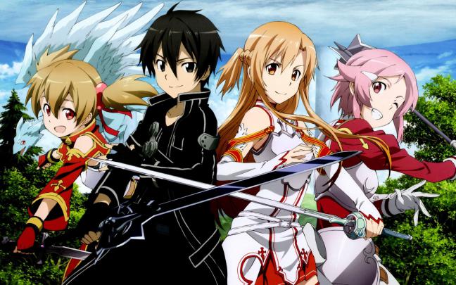 sword, Art, Online, Ii, Animation, Fighting, Sci fi, Japanese, Anime 